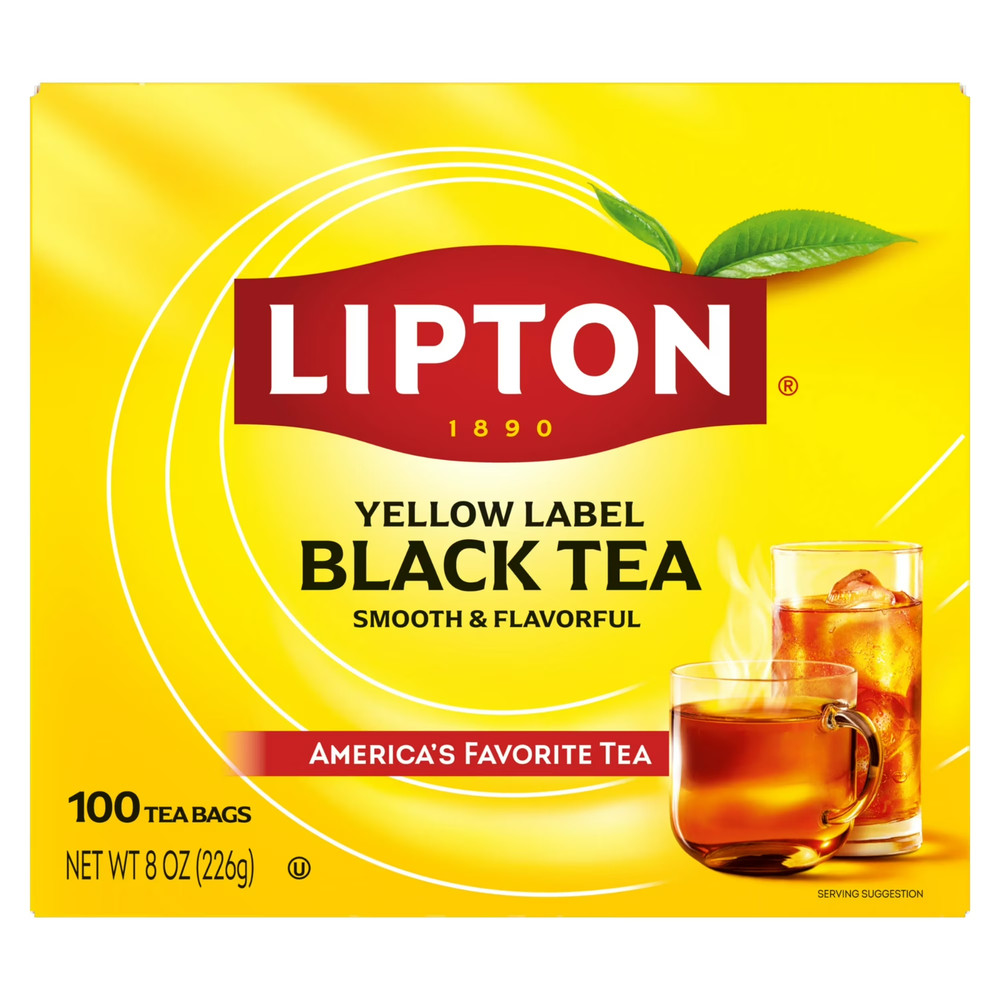 Lipton Black Tea Bags, 100 Count...,