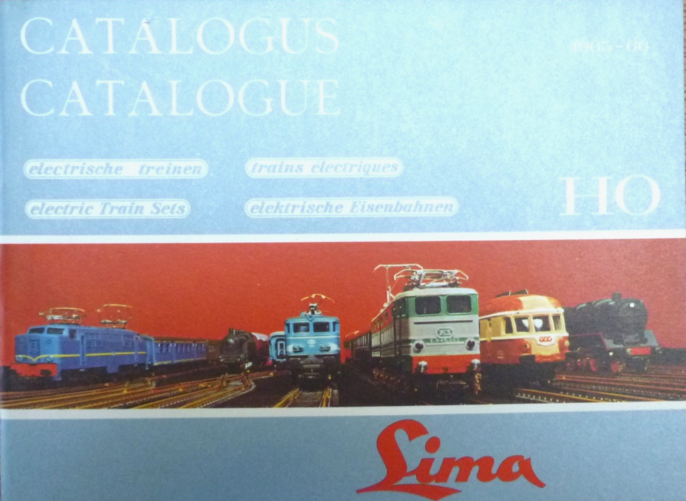 LIMA Model Railroad Catalog 1965-1966 /35 Pages
