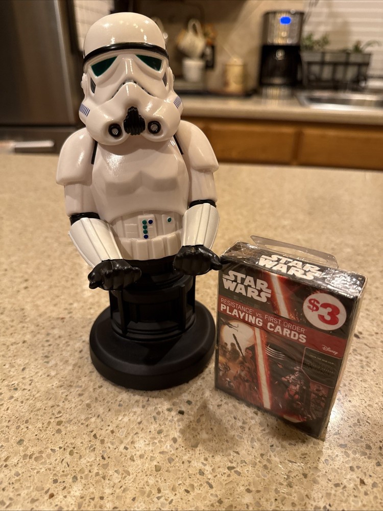 Star Wars Stormtrooper Phone/Controller Holder (Xbox,PS, Switch) & Playing Cards