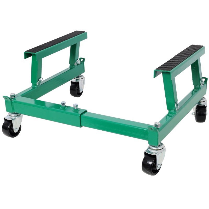 Engineering ATV Motorcycle Engine Cradle Dolly, Frame Racks 1500lbs Green