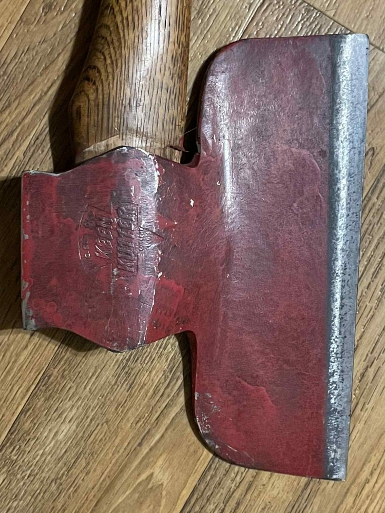 Keen Kutter Broad Axe NOS Original Paint Never Used!
