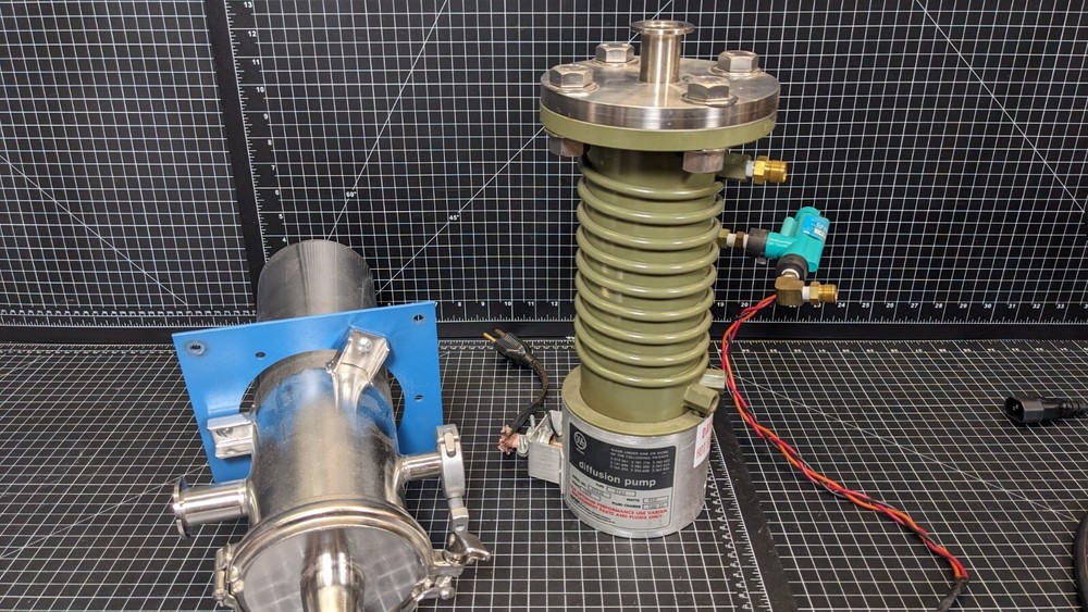 Varian Vacuum Diffusion Pump 0160 Ancorp Liquid Nitrogen Dry Ice LN2 Cold Trap