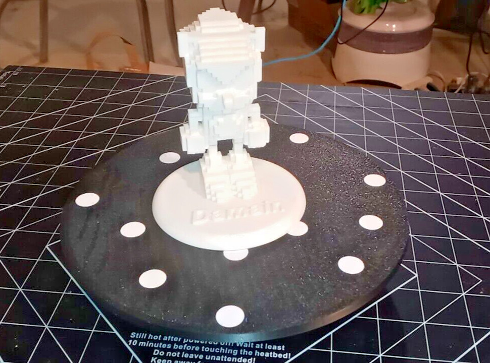 Portable-Turntable for 3DMakerPro 3D Scanner