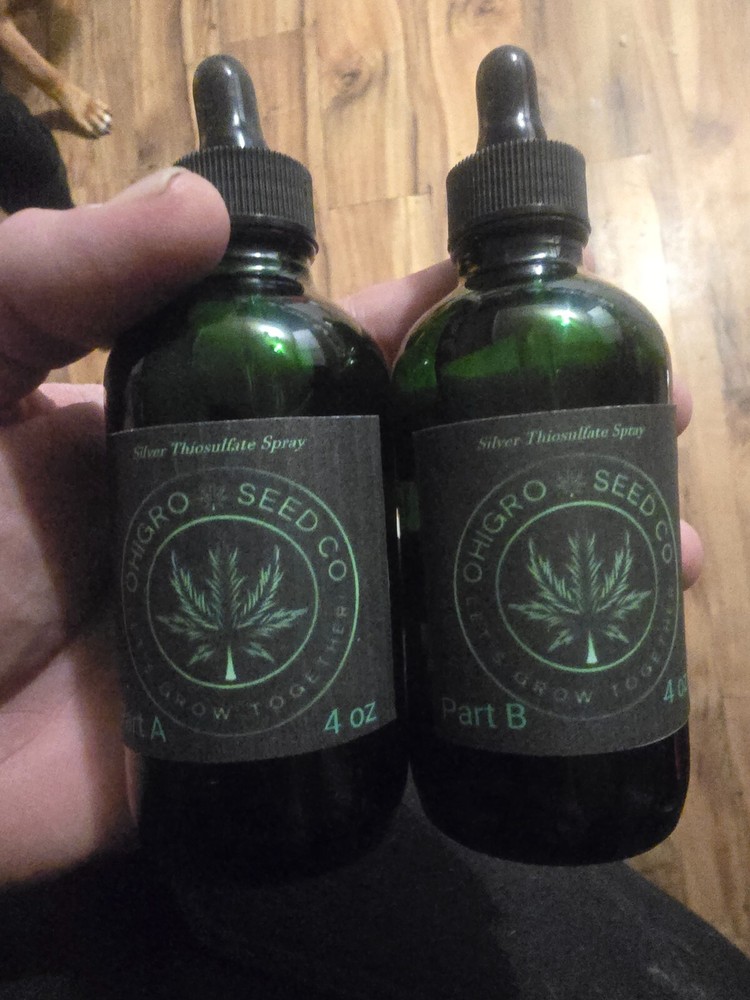 silver thiosulfate spray