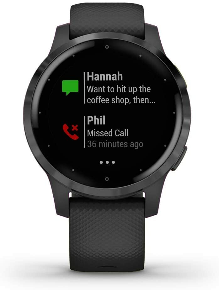 Garmin vivoactive 4, GPS smartwatch, Black