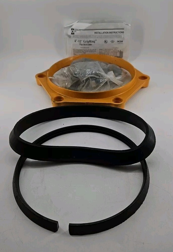Romac Industries - 242-0905 - 8" Grip Ring Accessory Pack - 9.05" Pipe OD