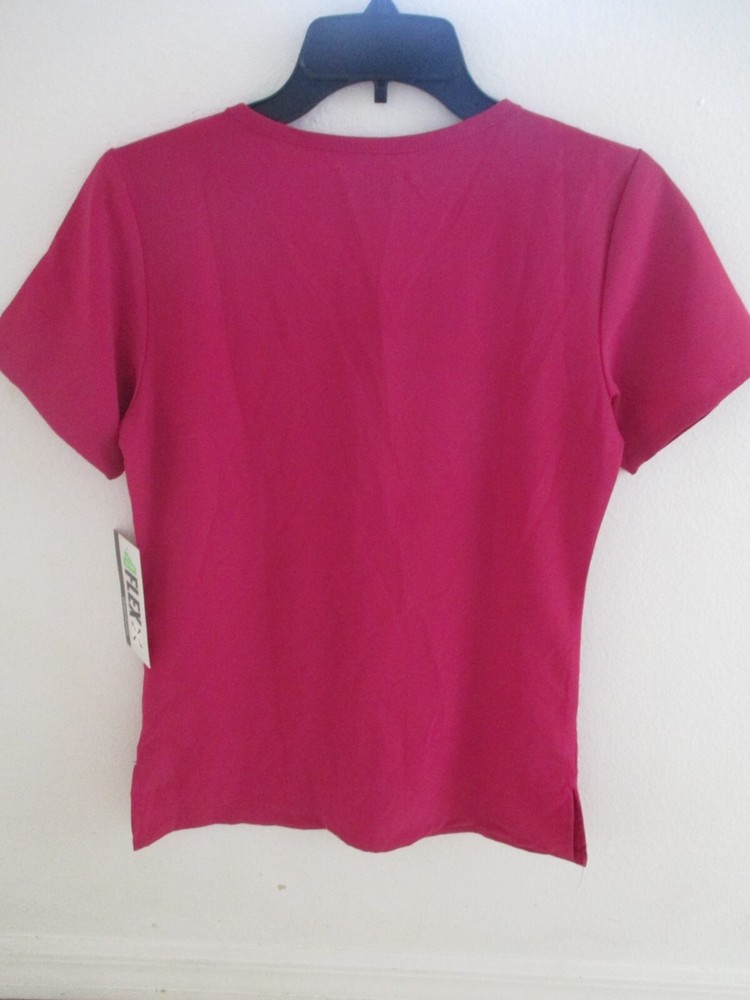 Ladies scrub top by 4Flex (size XS)