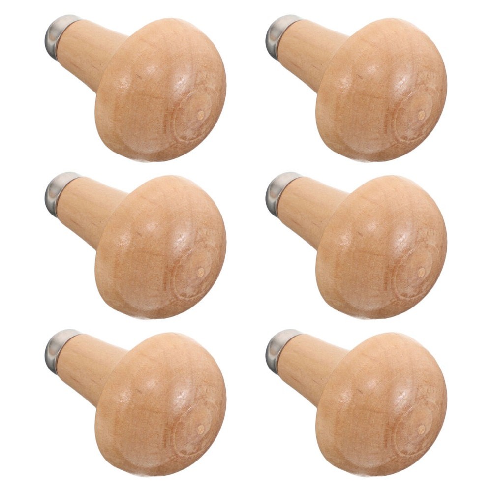 6 Pcs File Replacement Accessory Handles for Hand-operated Tools