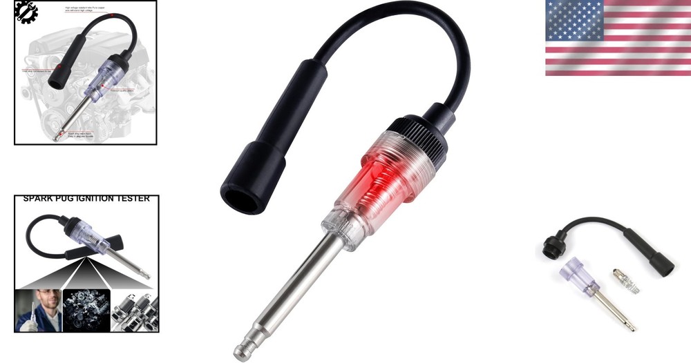 Durable Spark Plug Diagnostic Tool - Fast and Reliable Engine Testing