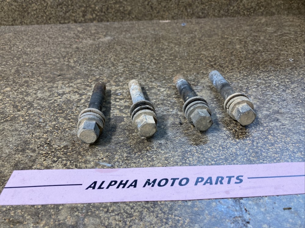 75 Suzuki TS185 Head Bolts Cylinder Stud Nuts