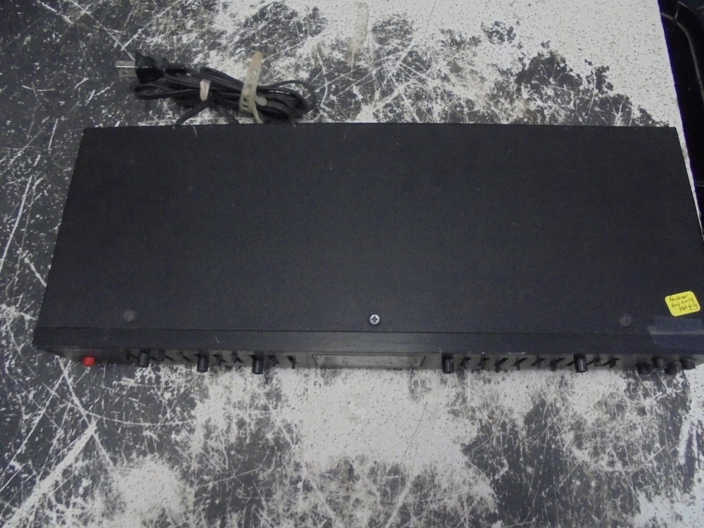 AudioSource Model EQ Eight/Series II Stereo Graphic Equalizer READ/SEE PICS