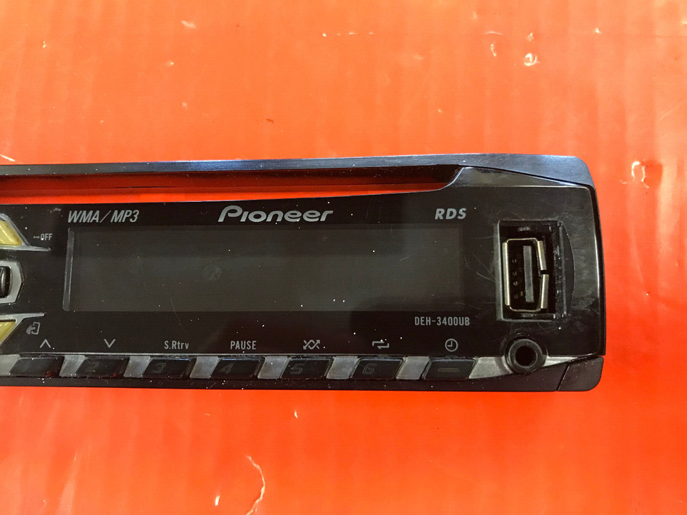 PIONEER DEH-3400UB FACEPLATE