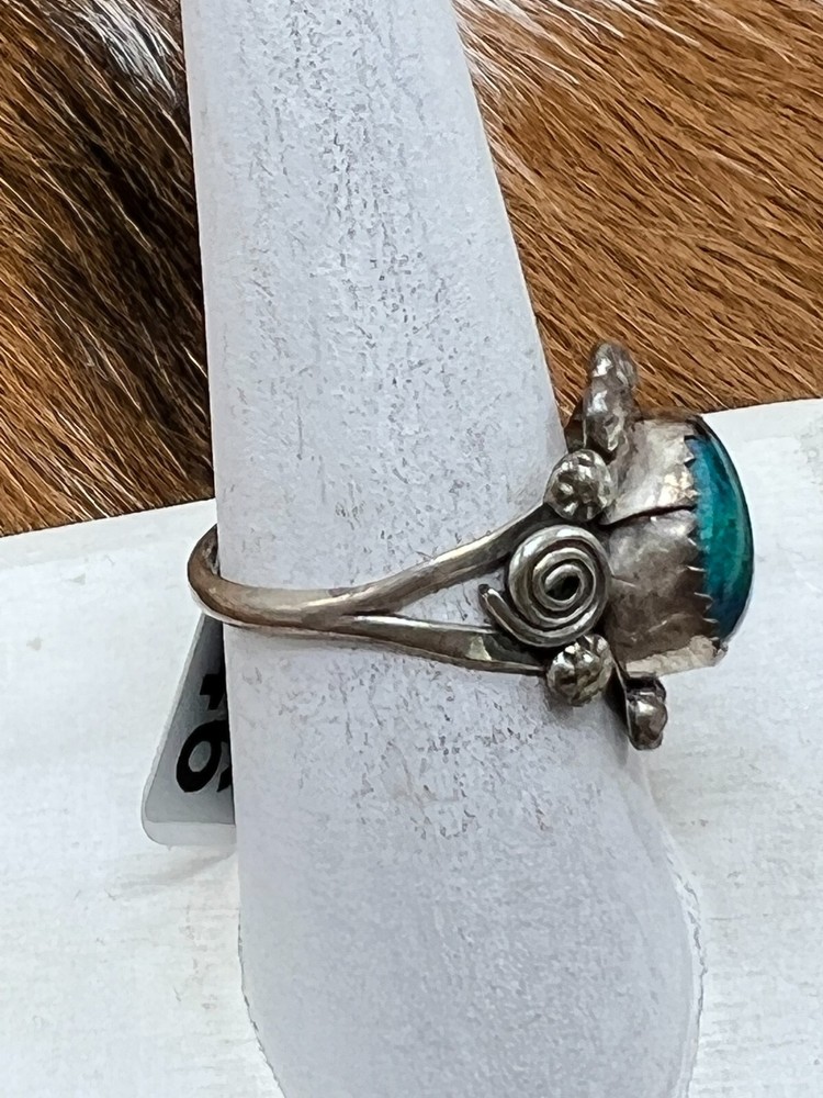 TURQUOISE ~ STERLING ~ RING (9)