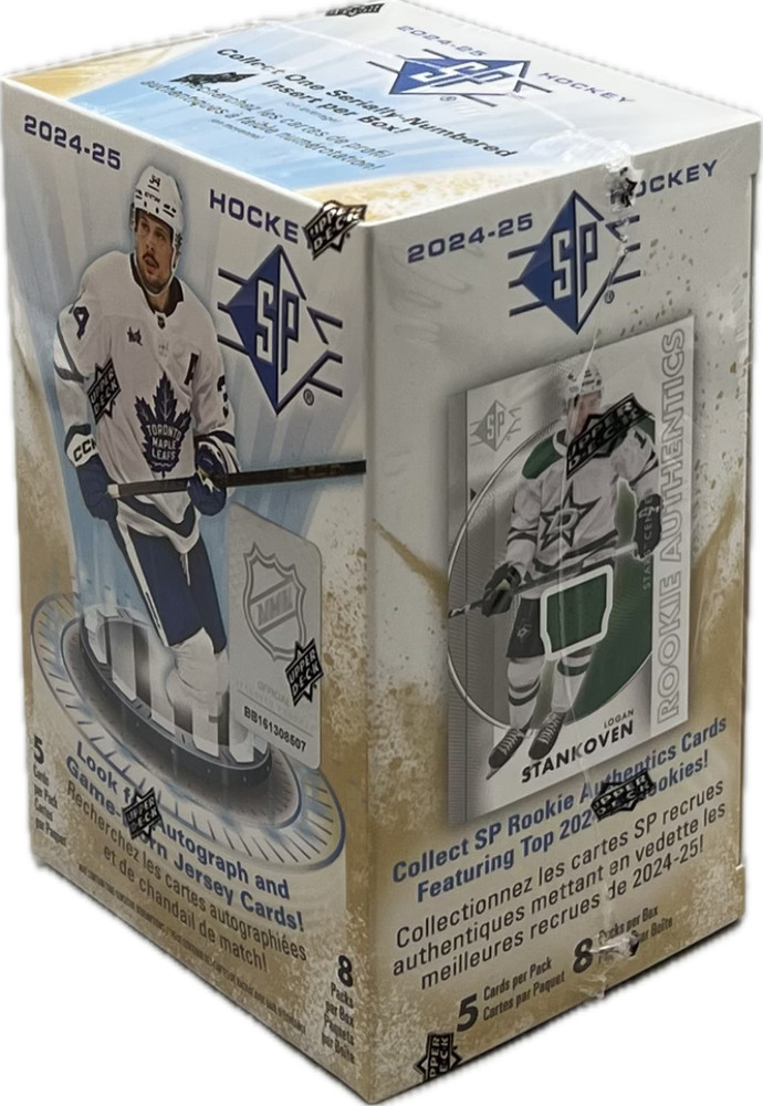2024-25 Upper Deck SP Hockey 8-Pack Blaster Box