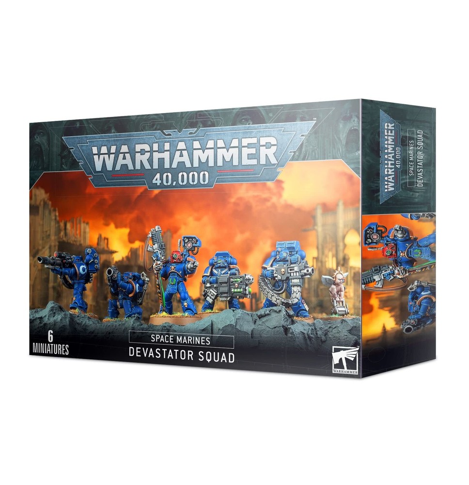 Space Marines : Devastator Squad - Warhammer 40K - Games Workshop