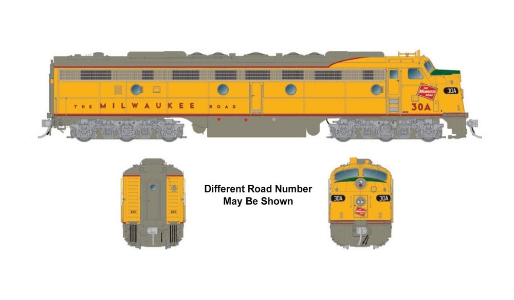 RAP28554	HO MILWAUKEE E8A SND #30A