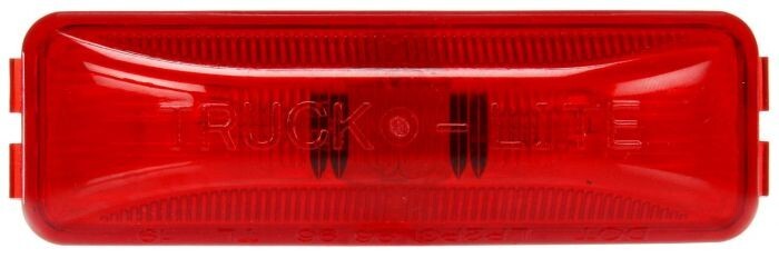 Truck-Lite  19200R  19 Series, Base Mount, Inc, Red Rectangular, 2 Bulb, M/C