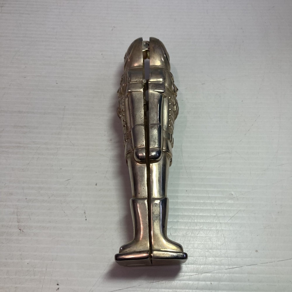 Vintage Nut Cracker Godinger Silver 1983. Soldier Nutcracker Silver Plated 8"