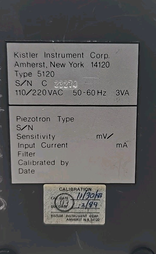 Kistler Model: 5120 Piezotron Coupler