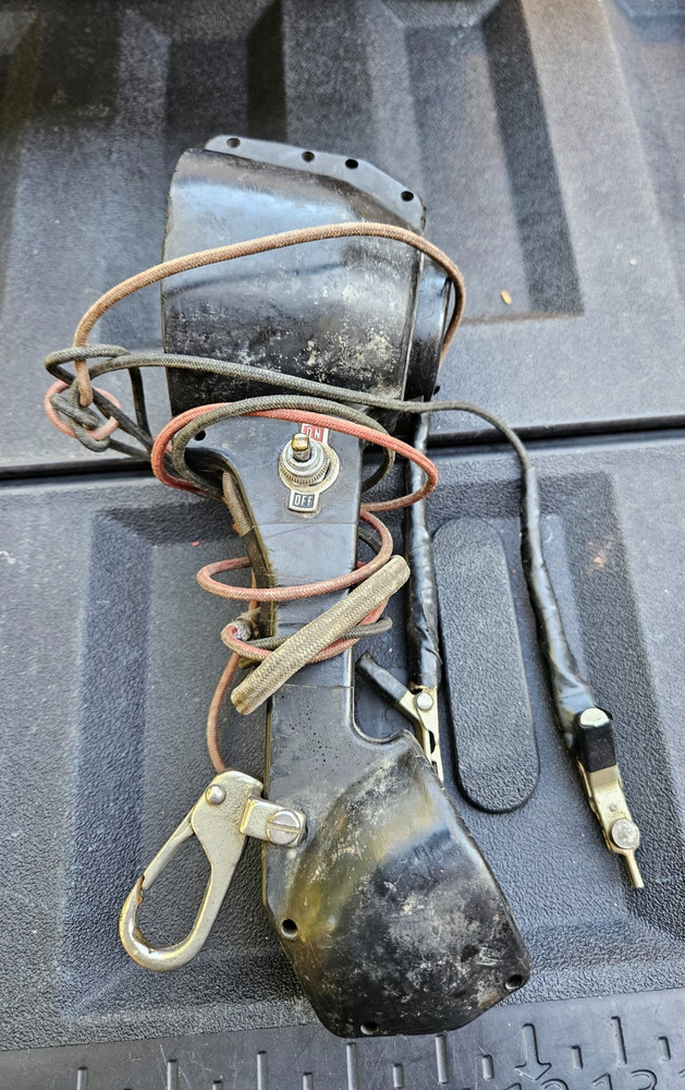 Vintage Lineman's Rotary Dial Handset/Test Set Untested