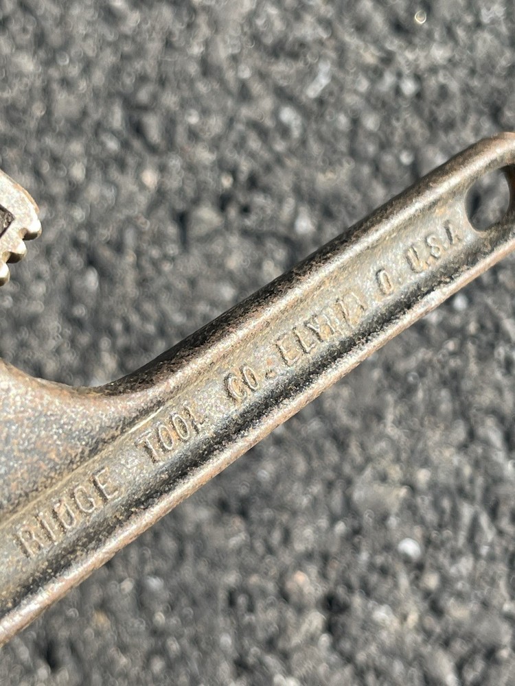 Rigid Pipe Wrench Offset E8 USA Made