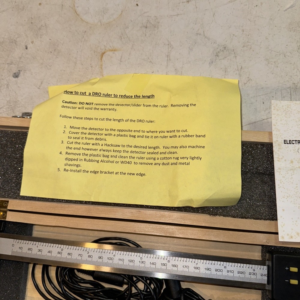 SPI 0 to 20 inch Electronic Linear Scale