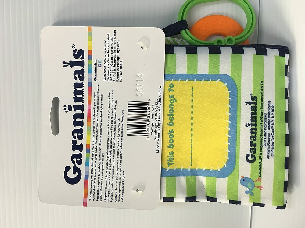 Garanimals Teether Book - Jungle Friends