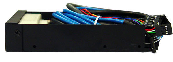 Silverstone FP32B 3.5inch Bay Front I/O module, Black