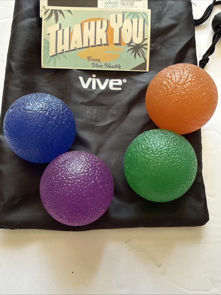 Vive Squeeze Balls for Hand Therapy, Exercise, Arthritis