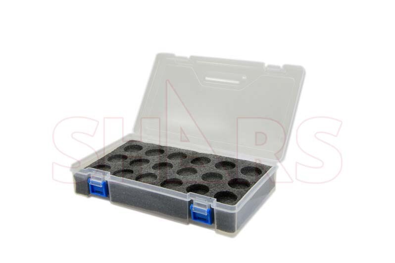 Shars ER32 Collet 20 Pieces Capacity Plastic Storage Case New S|