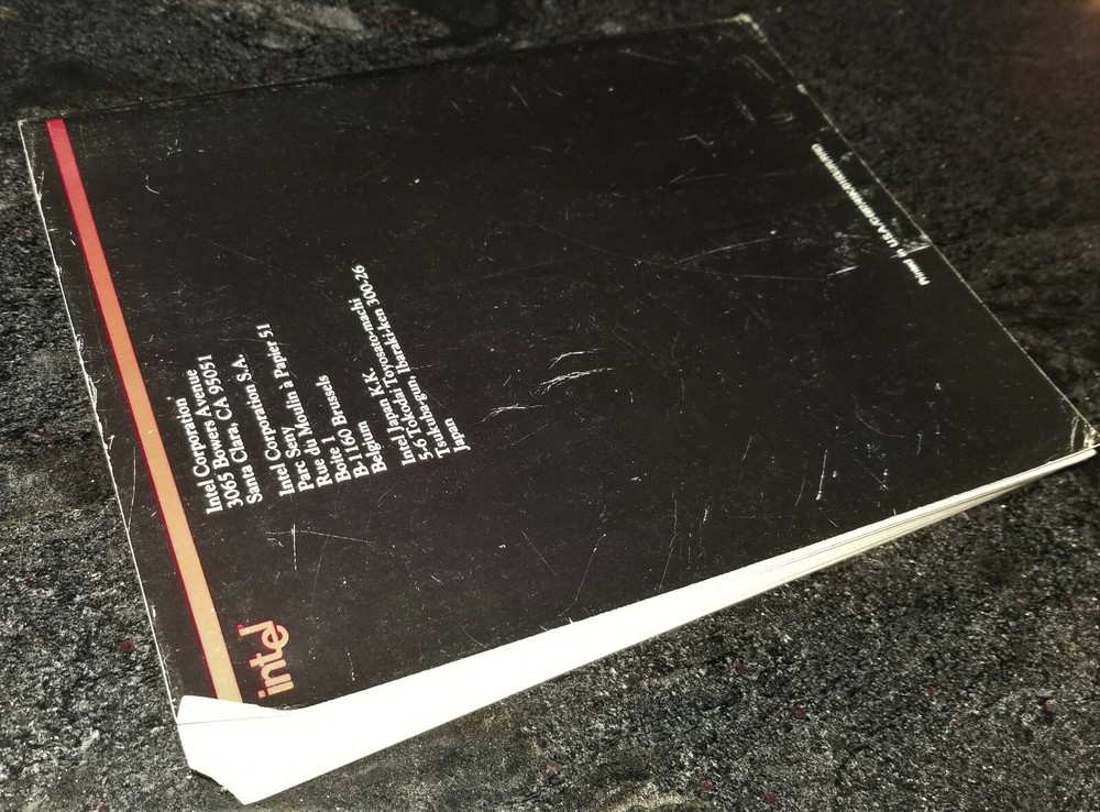 USED 1983 Intel Memory Components Handbook