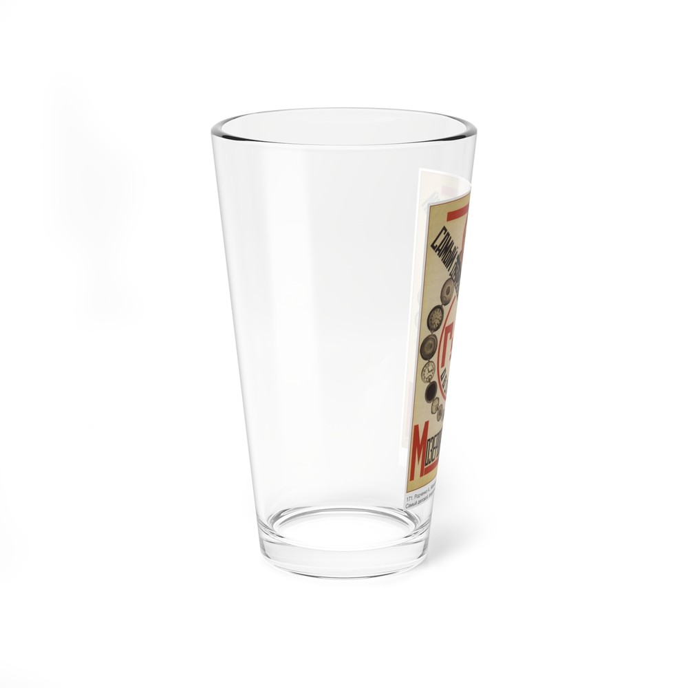 Soviet Era Poster 116 - Pint Glass 16oz