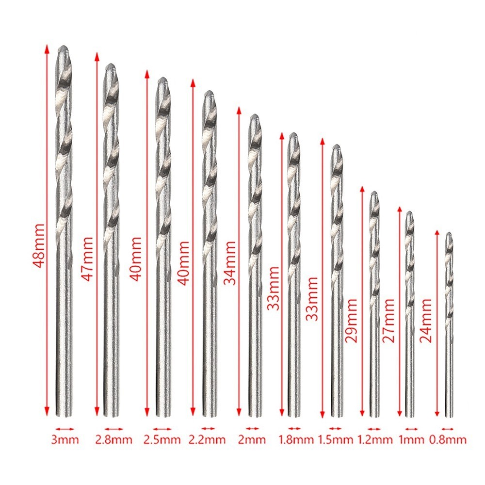 Hand Drill Kit with 20 Bits for Jewelry Model Electronic Assembly and More