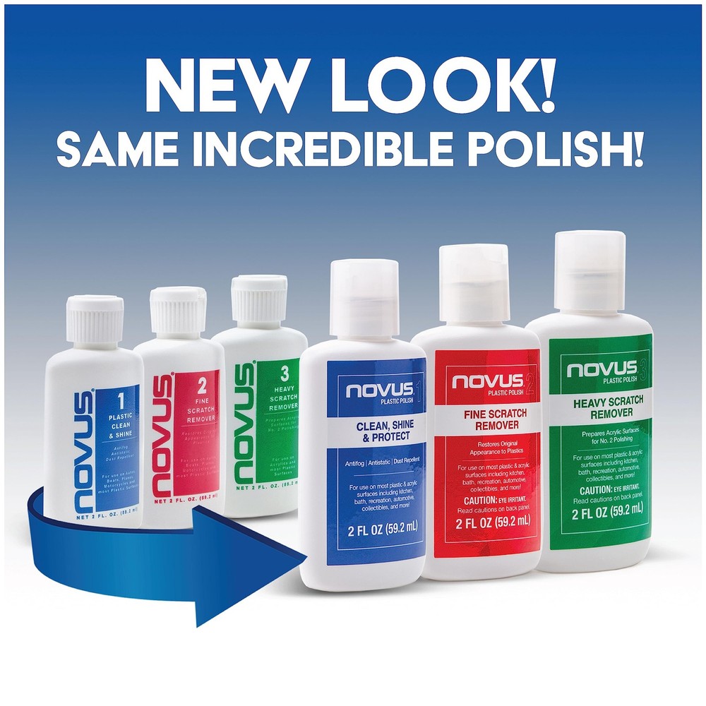 7136 Plastic Polish Kit - 2 oz.