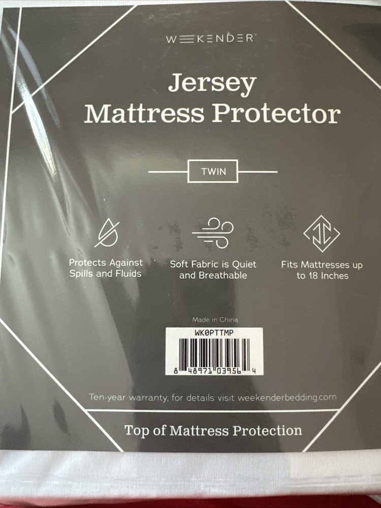 Weekender-Jersey Mattress Protection TWIN