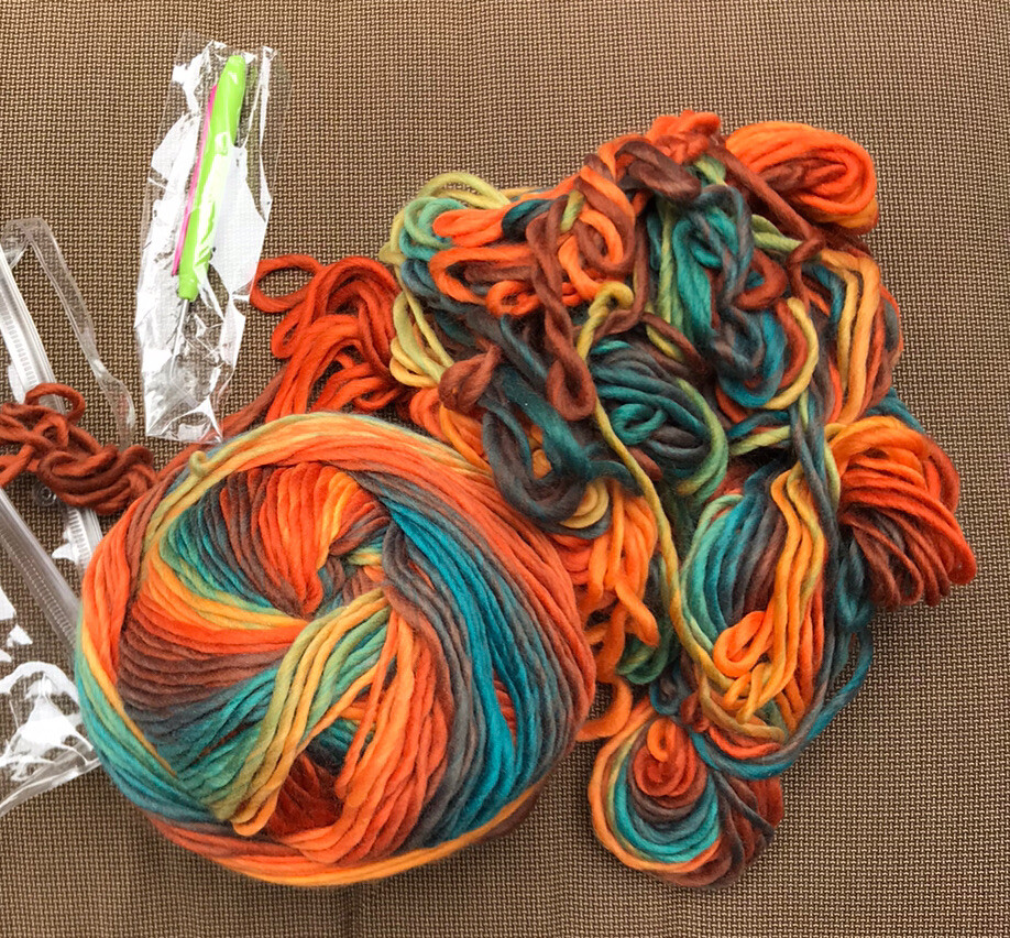 Yarn With Crochet Hook