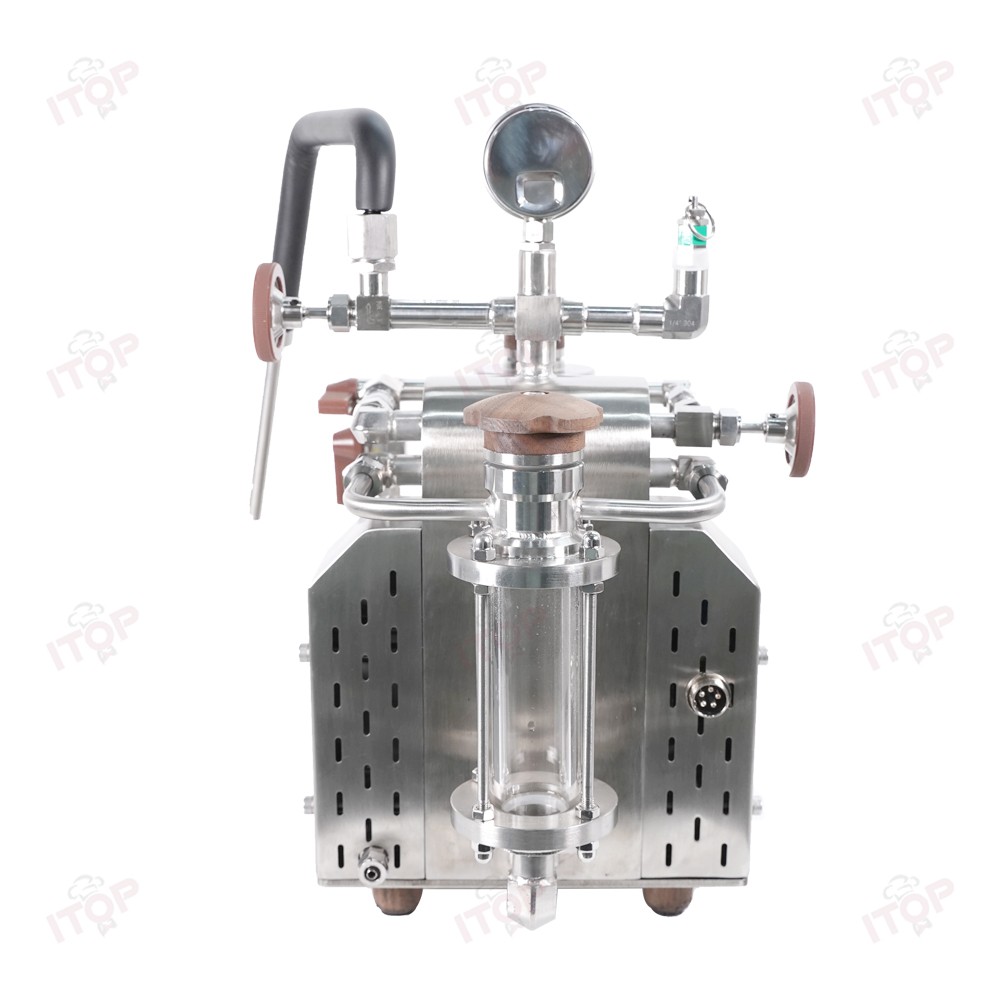 Pneumatic Coffee Maker 12 Bar Espresso Making Variable Pressure With PID