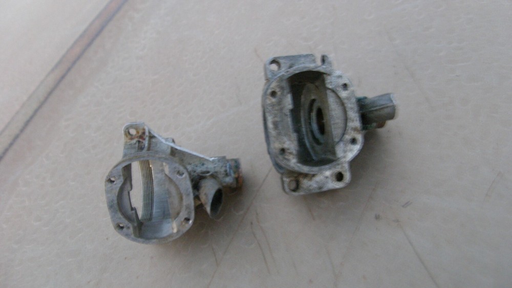 Super Cyclone GR Model Airplane Ignition Engine BARE LOWER ENGINE BLOCK HOUSINGS