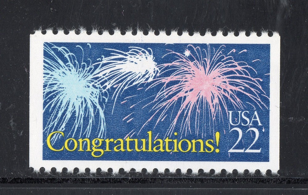 2267 * CONGRATULATIONS  *   U.S.Postage Stamp   MNH