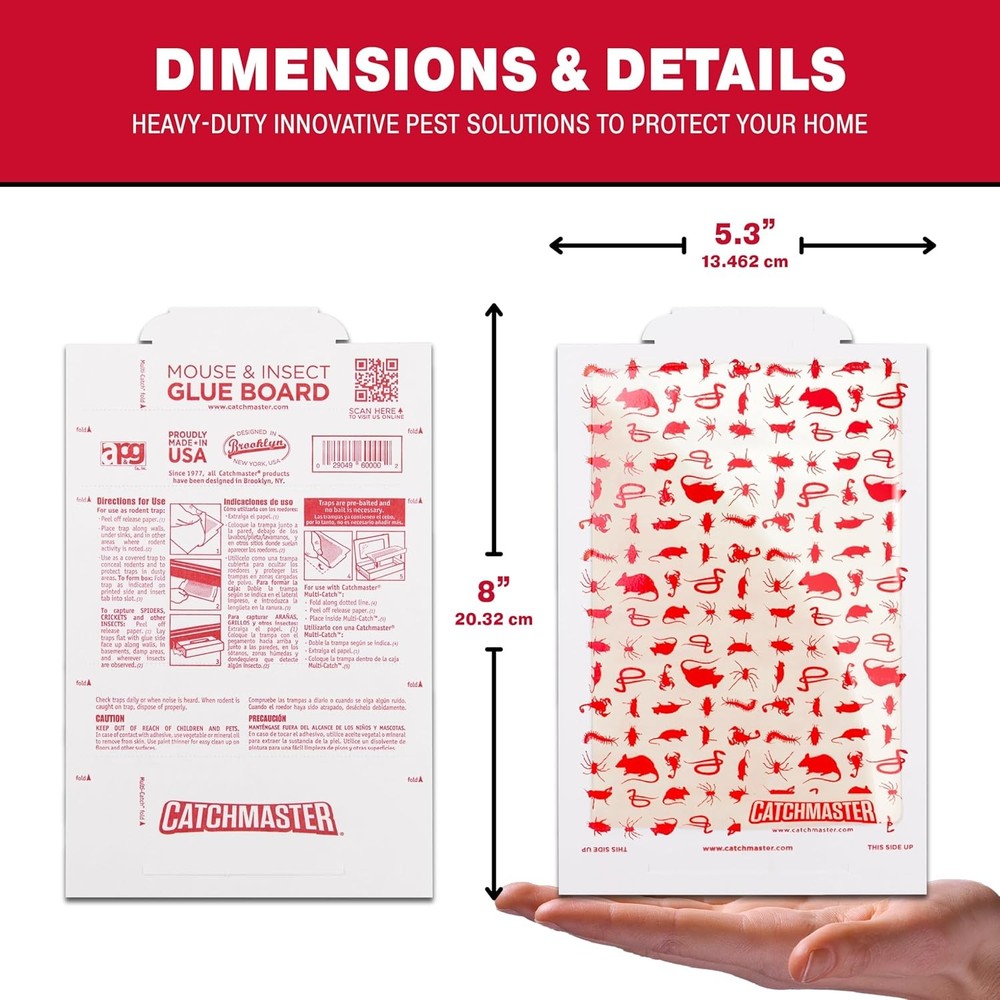 Catchmaster Pro Series Multi-Catch Glue Board Trap Refill