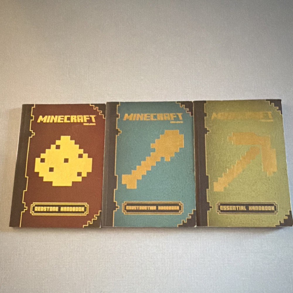 Mojang Minecraft Redstone, Construction, Essential Strategy Guide Set