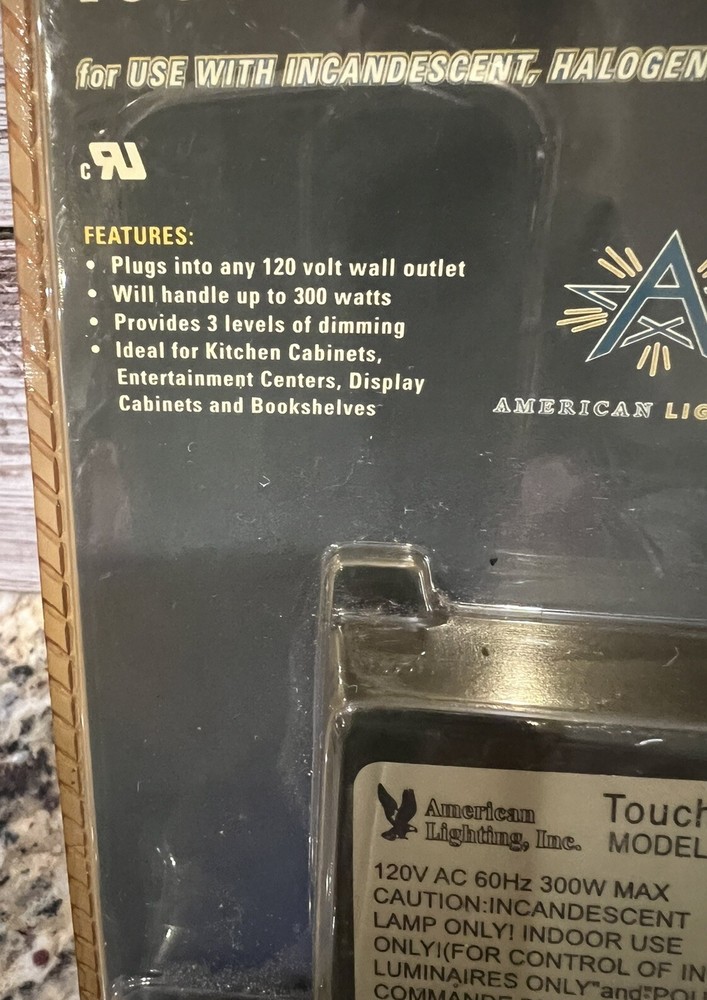 American Lighting Touch Pad Dimmer 2002
