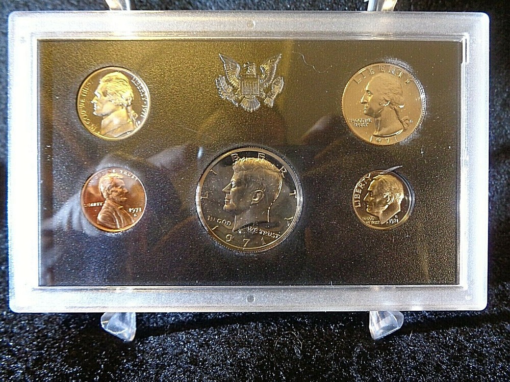 1971-S U.S. Mint Annual Proof Set with box.