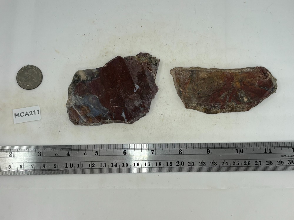 Mexican Cathedral Agate Slabs Cabbing Lapidary Combo Ship Avail