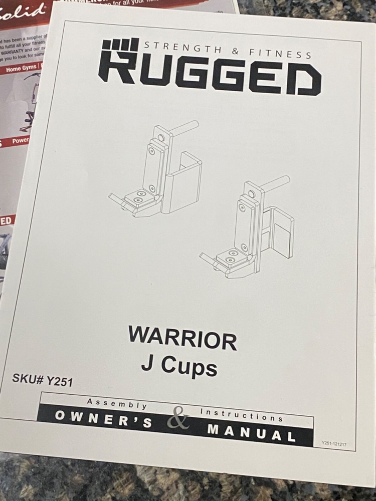 Brand New Pair Rugged J-Cups