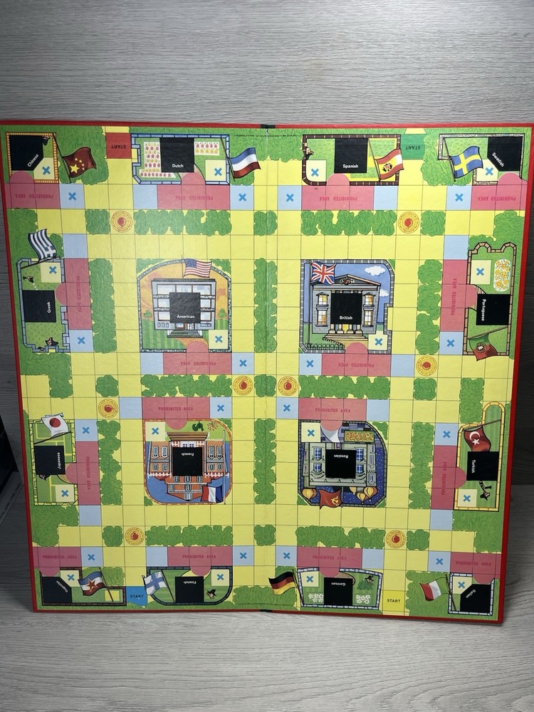 Vintage 1965 Spy Ring Board Game Waddingtons Spare Parts