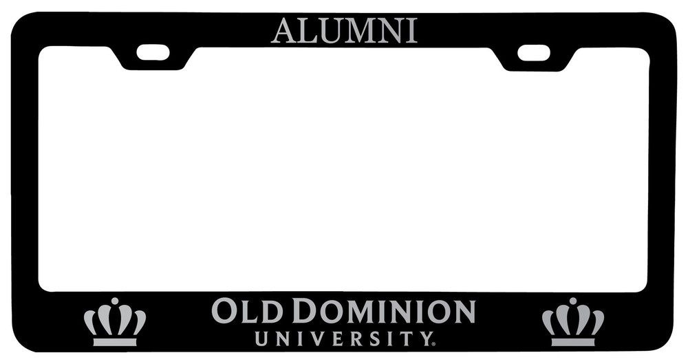 Old Dominion Monarchs Alumni Engraved Metal License Plate Frame