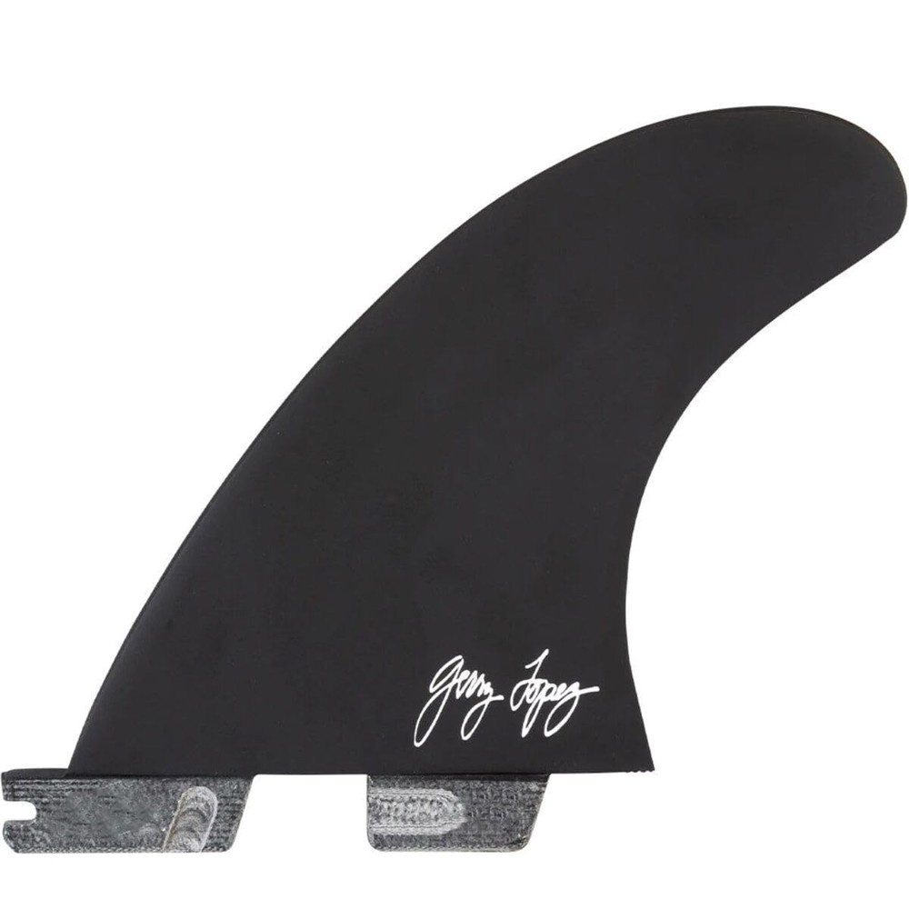 FCS 2 GL PC Tri-Quad Fin Set Black M