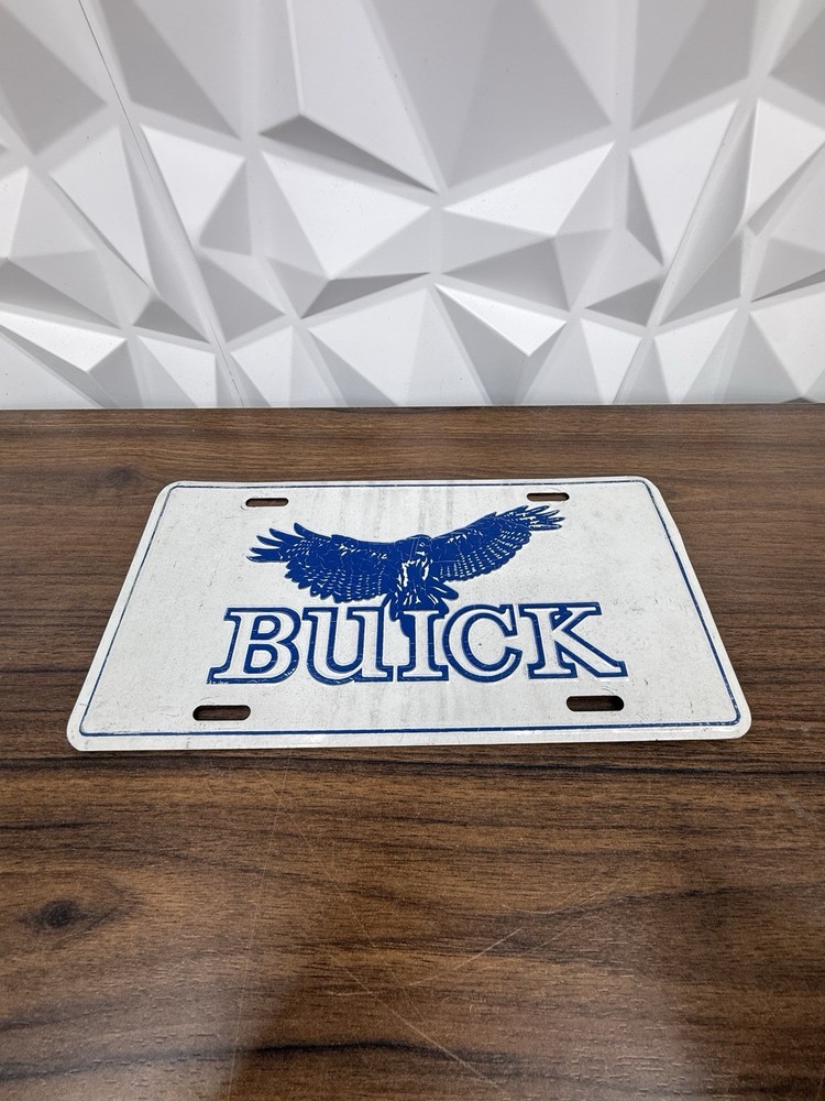 Vintage Buick License Plate