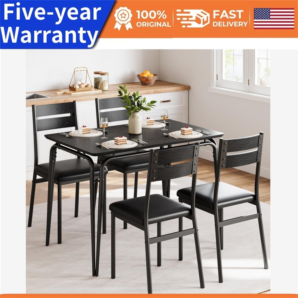 Dining Table  5 Piece Kitchen & Dining Room Sets for Small Space Table and Chair